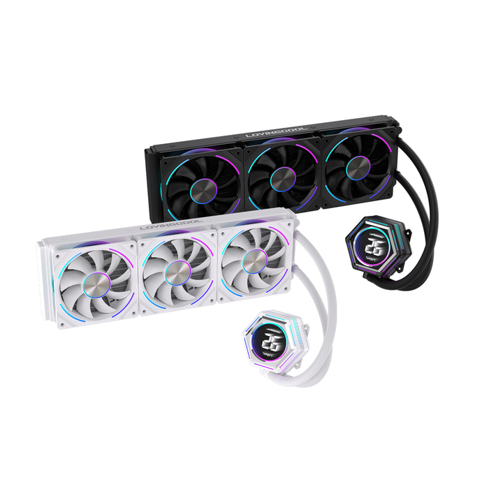 Lovingcool 液体クーラー LC-240-i 240mm RGB AIO Liquid Cooler - LOVINGCOOL
